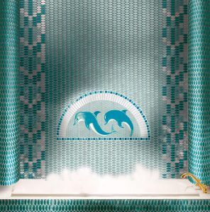 Sculpturae Vetrovivo Mosaico Vetrovivo, mosaico di vetro, mosaico fatto a mano, pannelli in vetro